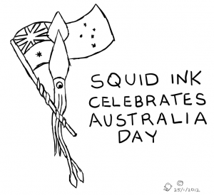 Squid Ink celebrates Australia Day