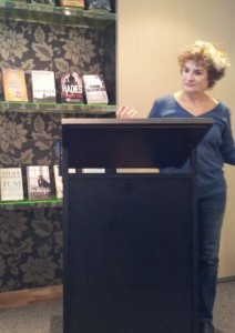 The exciting Judy Nunn, our special surprise guest. Can't wait to read her book.