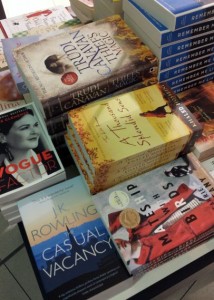Found some of our own Trudi Canavan at the Tullamarine Airport book shop. She's in good company here.